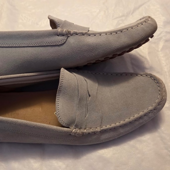 Lacoste Men’s Concurs 116 1 CAM Suede Grey Slip-on Loafers, size 11 - Picture 4 of 7
